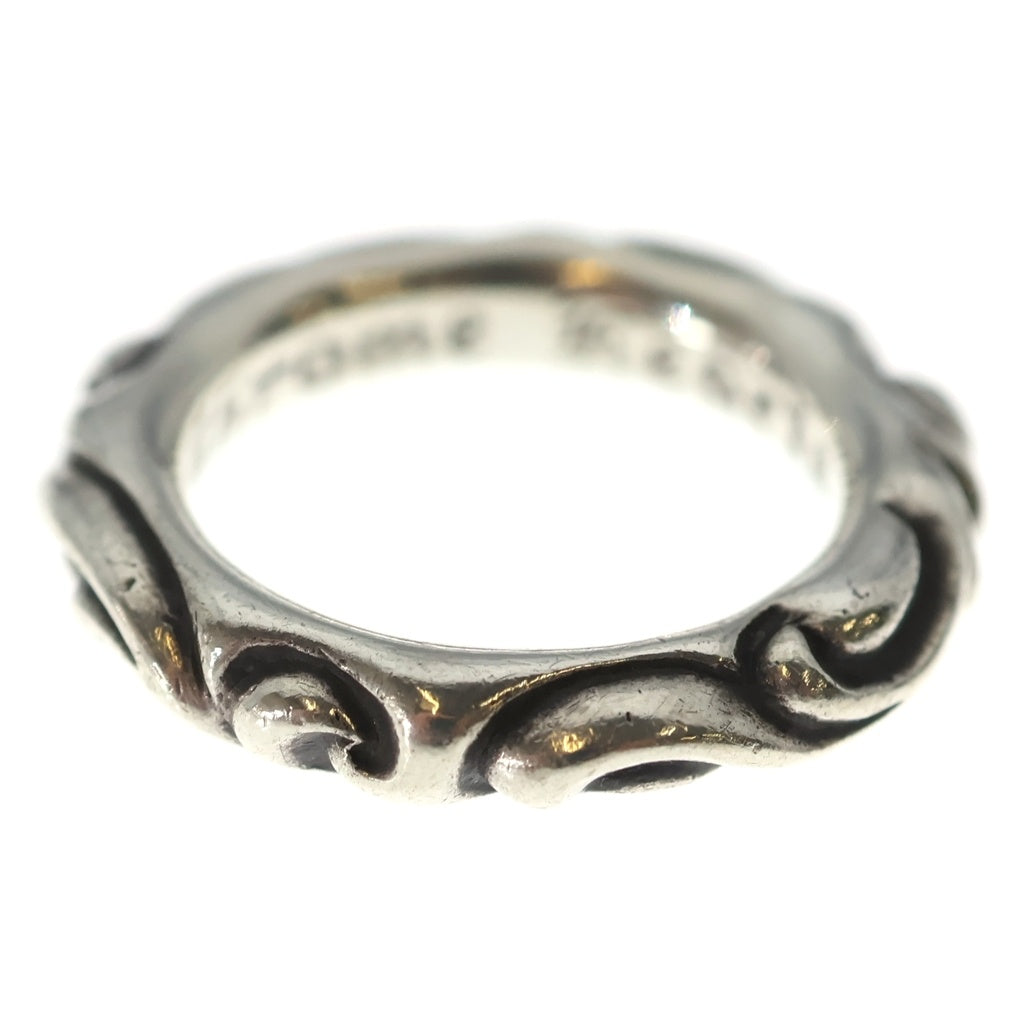 CHROME HEARTS(クロムハーツ) SCRL BAND スクロールバンド リング シルバー BCA351