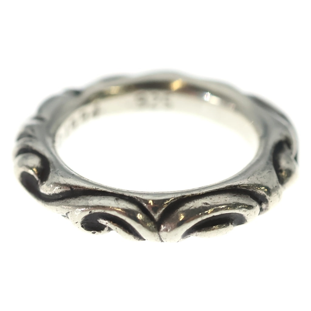 CHROME HEARTS(クロムハーツ) SCRL BAND スクロールバンド リング シルバー BCA351