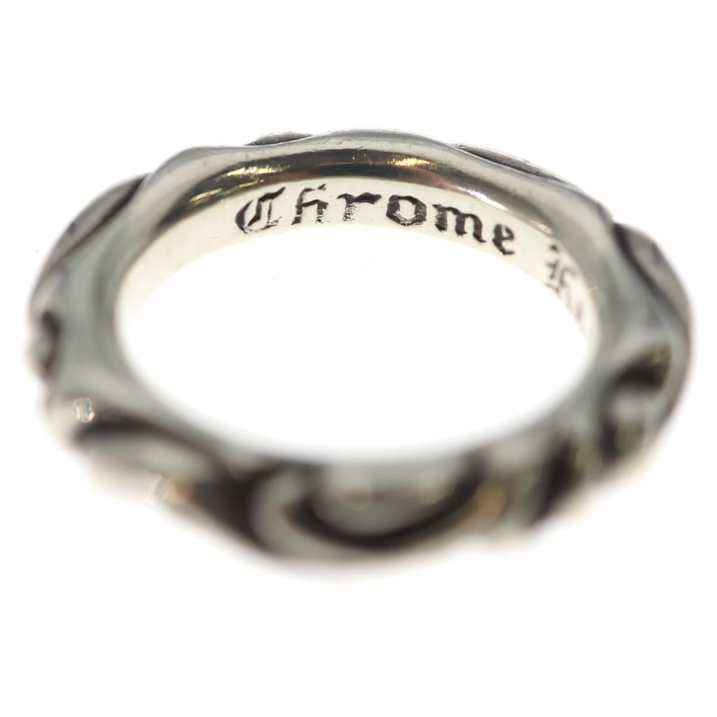 CHROME HEARTS(クロムハーツ) SCRL BAND スクロールバンド リング シルバー BCA351
