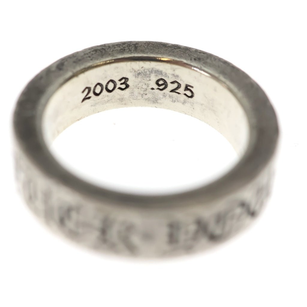 CHROME HEARTS(クロムハーツ) 6mm SPACER FUCK YOU 6mmスペーサーリング ファックユー シルバーBCA336