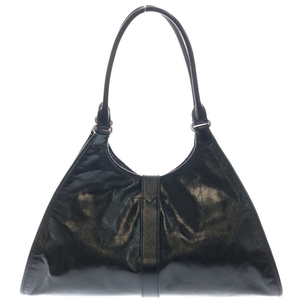 PRADA(プラダ) スモール レザー トート ハンドバッグ ブラック レディース