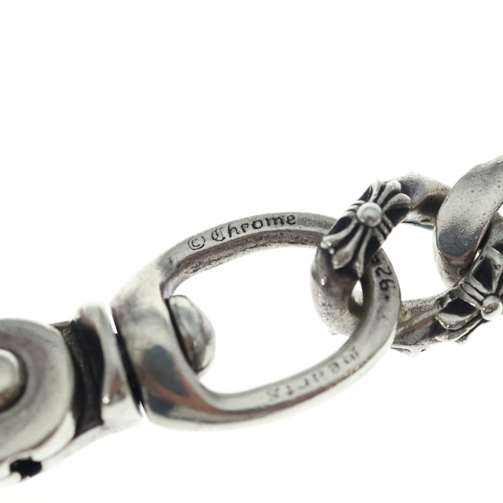 CHROME HEARTS(クロムハーツ) OLD FANCY LONG-S/1クリップロング オールド ファンシー ウォレットチェーン シルバー