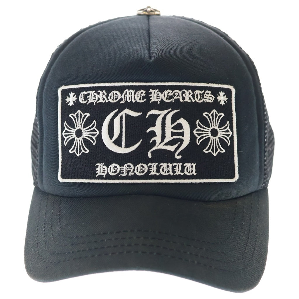 CHROME HEARTS(クロムハーツ) TRUCKER CAP トラッカー メッシュキャップ ブラック