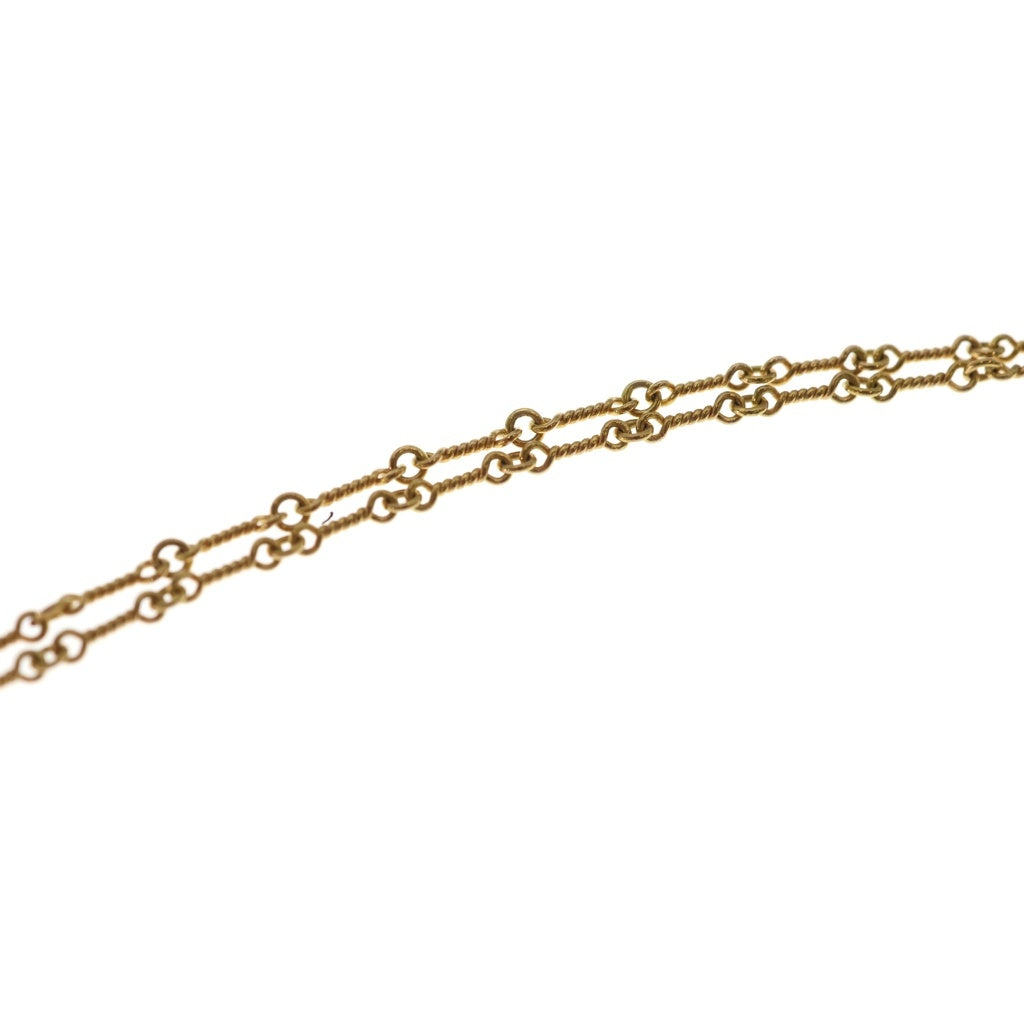 CHROME HEARTS(クロムハーツ) 22K NECKCHAIN T16 ツイストチェーンネックレス 16inch ゴールド BCA013