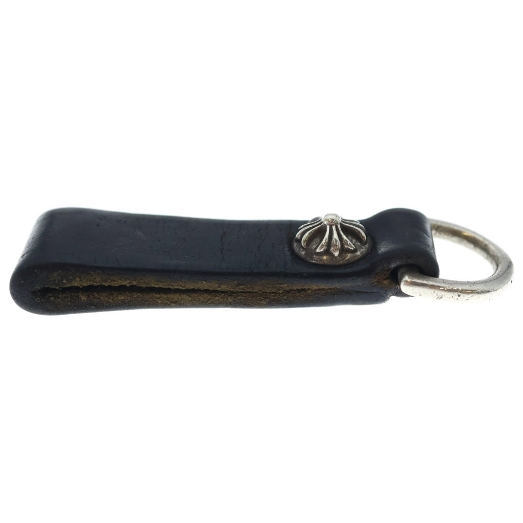 CHROME HEARTS(クロムハーツ) BELT LOOP D RING Dリング クロスボールベルトループ ブラック/シルバー BCA415