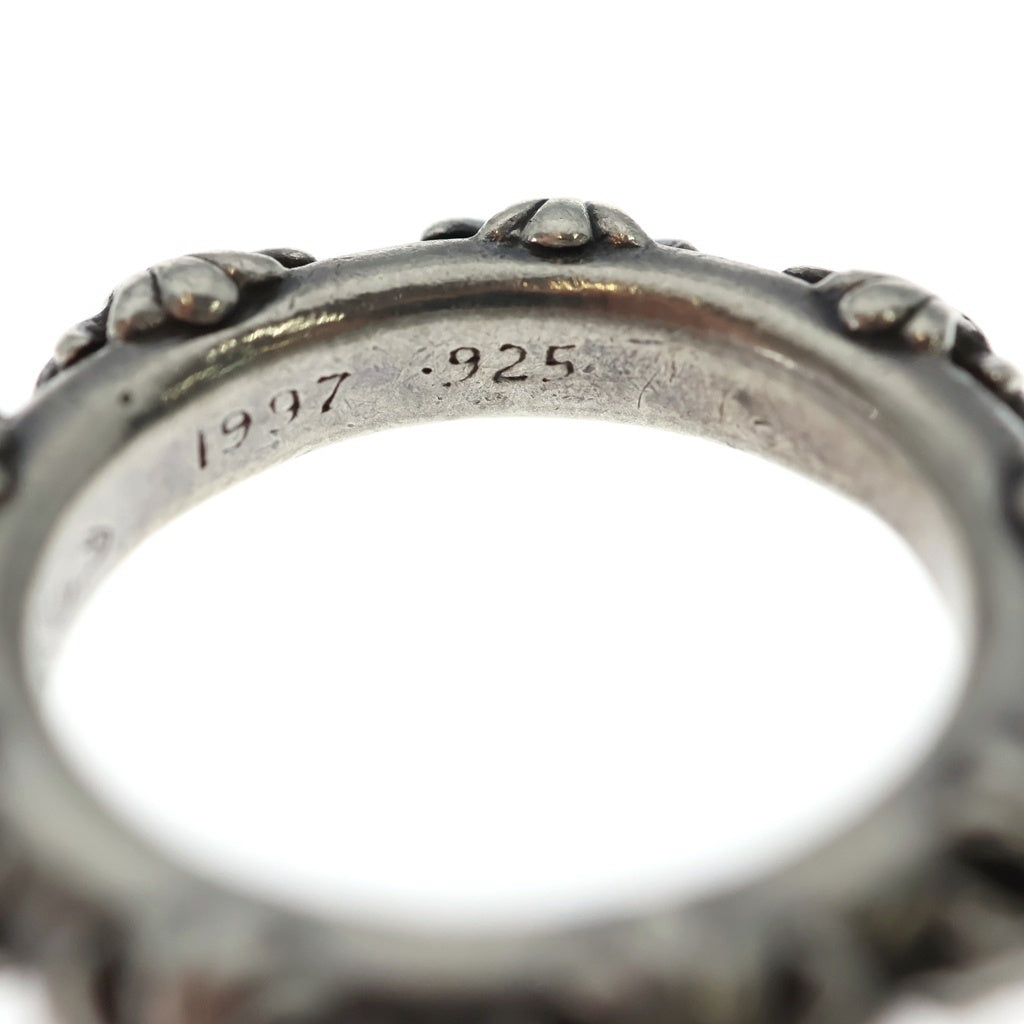 CHROME HEARTS(クロムハーツ) CROSS BAND クロスバンド リング シルバー BCA342