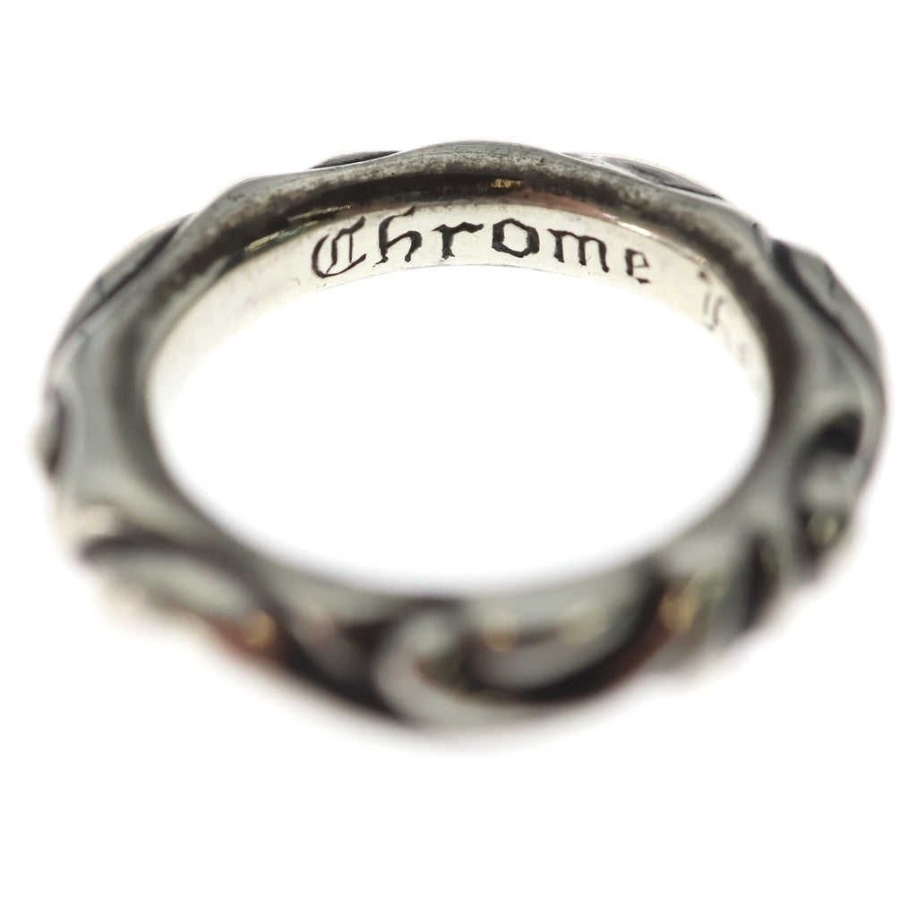 CHROME HEARTS(クロムハーツ) SCRL BAND スクロールバンド リング シルバー BCA351