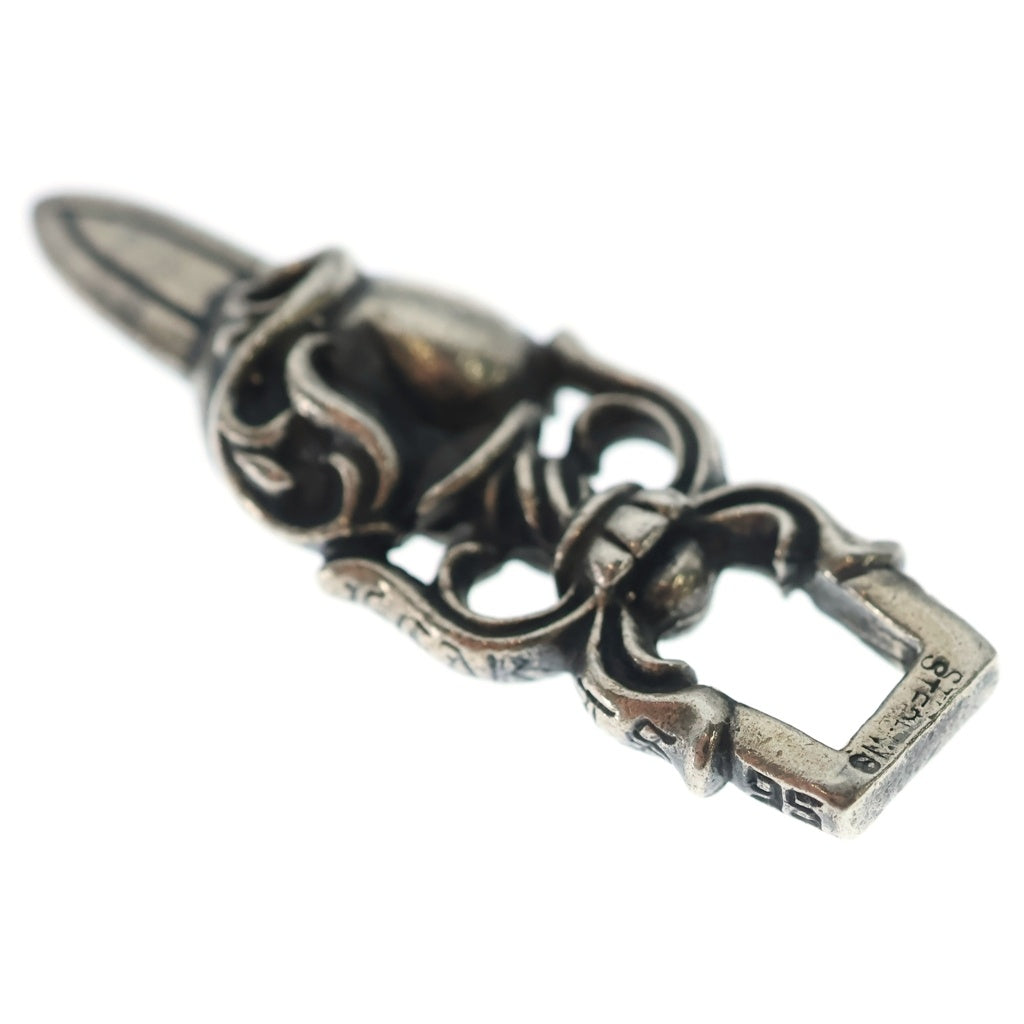 CHROME HEARTS(クロムハーツ) DAGGER HEART ダガーハート ペンダントトップ シルバー BCA243