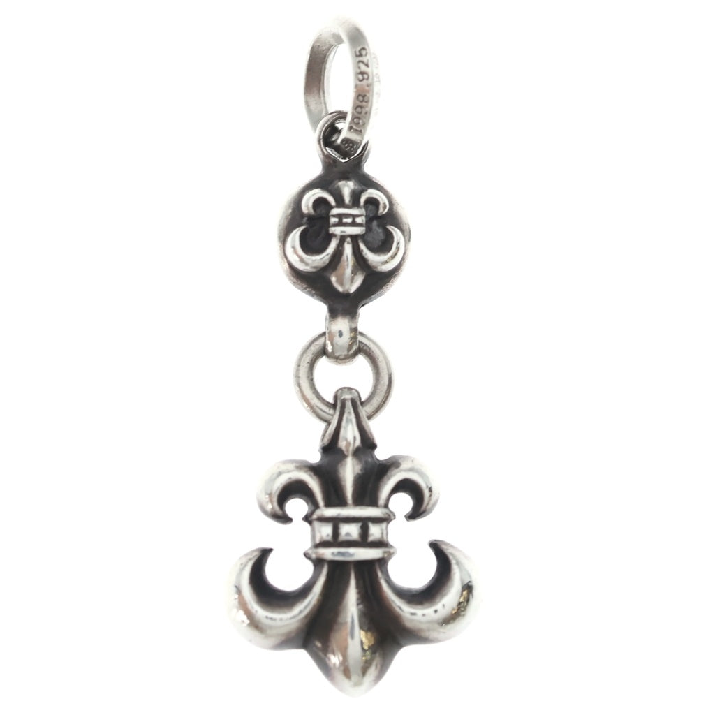 CHROME HEARTS(クロムハーツ) 1BALL BS FLEUR 1ボールBSフレアチャーム ペンダントトップ シルバー BCA198