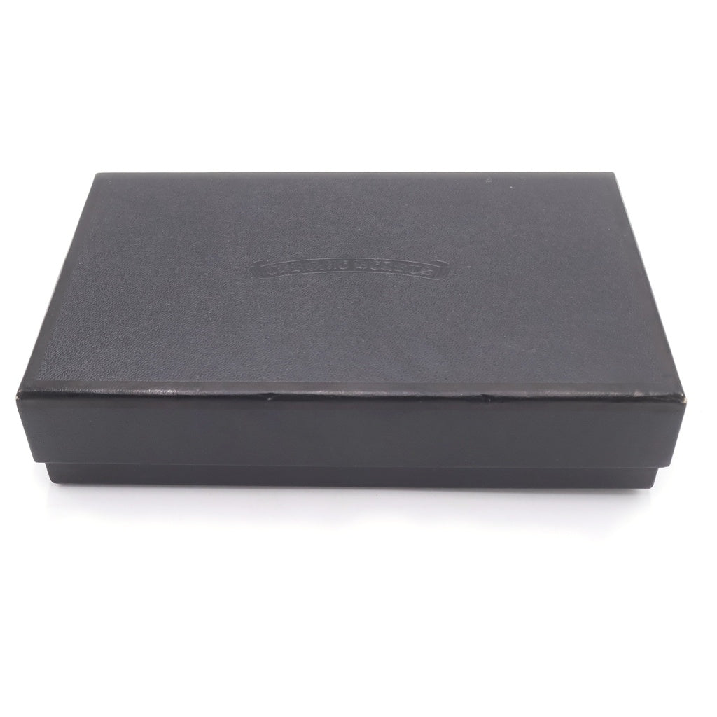 CHROME HEARTS(クロムハーツ) WAVE ウェーブ レザーウォレット 財布 ネイビーBCA375