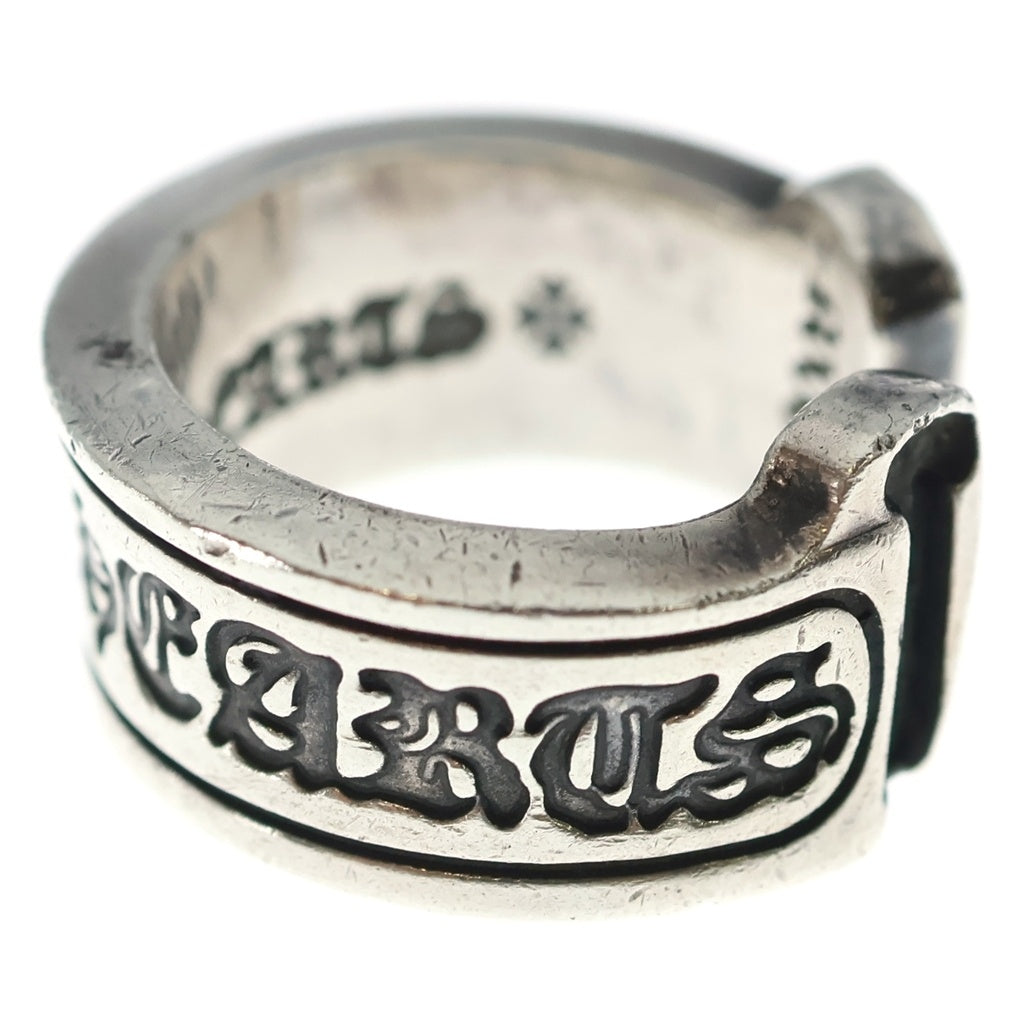 CHROME HEARTS(クロムハーツ) LG SCROLL LABEL ラージスクロールラベル リング シルバーBCA383
