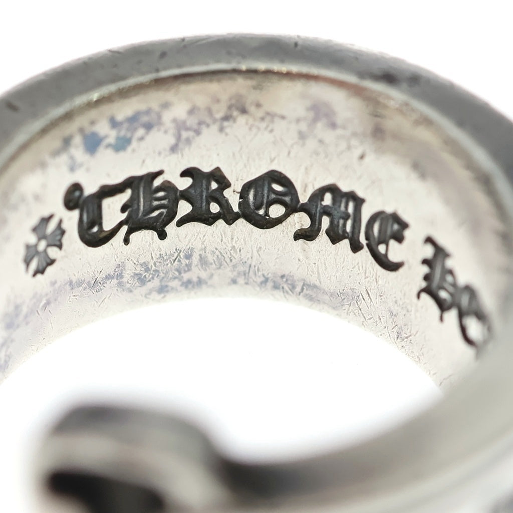 CHROME HEARTS(クロムハーツ) LG SCROLL LABEL ラージスクロールラベル リング シルバーBCA383