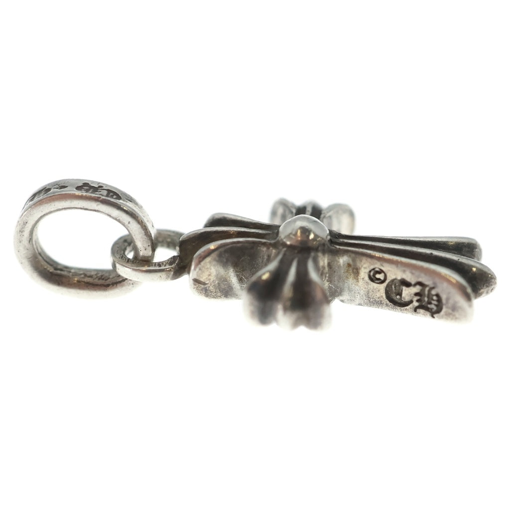 CHROME HEARTS(クロムハーツ) CRS BBYFAT P SAP ベイビーファットクロス PAVEサファイア ペンダントトップ シルバー BCA236