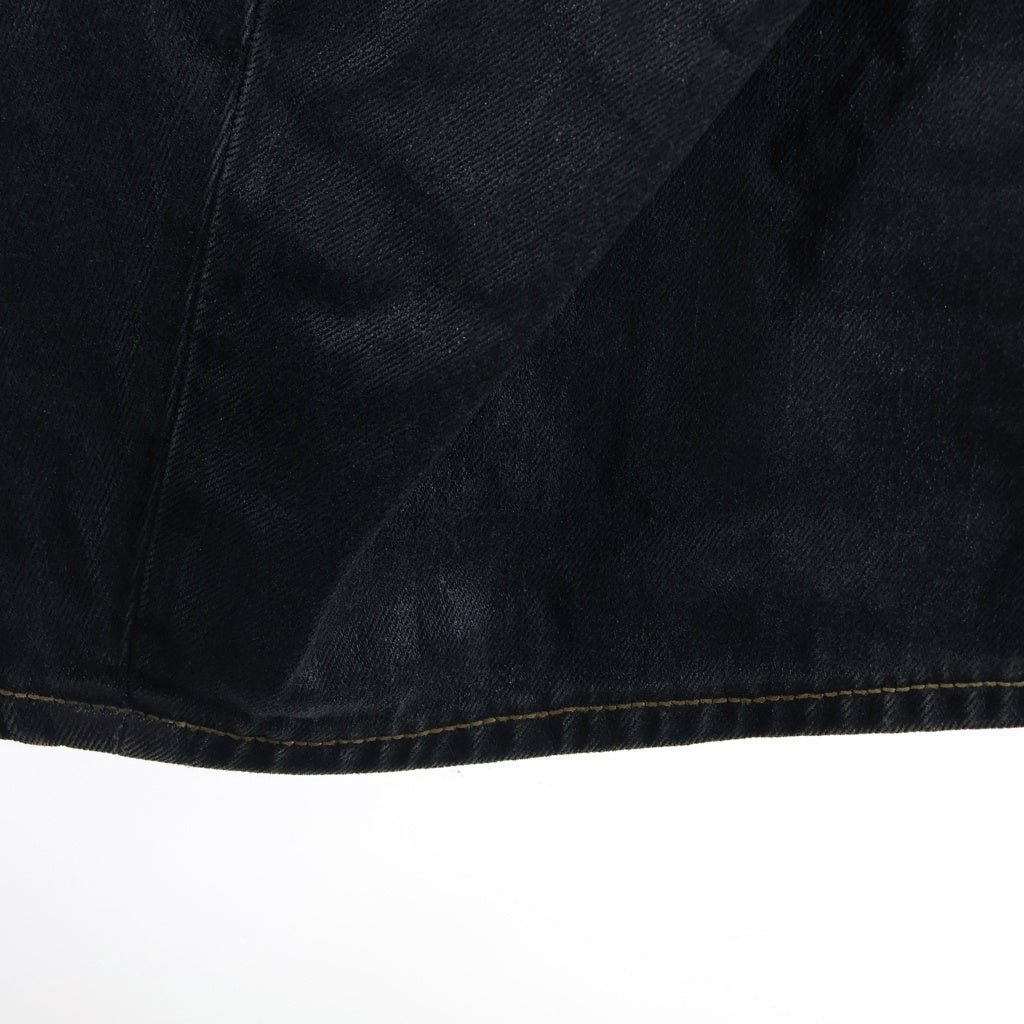 Acne Studios(アクネ ストゥディオズ) 2006M Glossy Loose Fit Jean コーティング加工 ルーズフィットジーンズ デニムパンツ グレー B00434