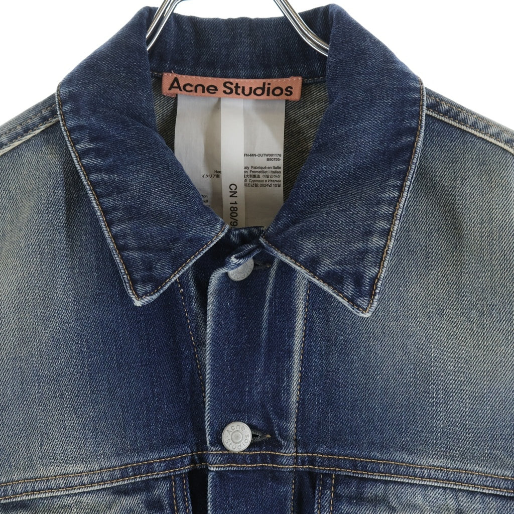 Acne Studios(アクネ ストゥディオズ) コーティング加工 デニムジャケット インディゴ B90793