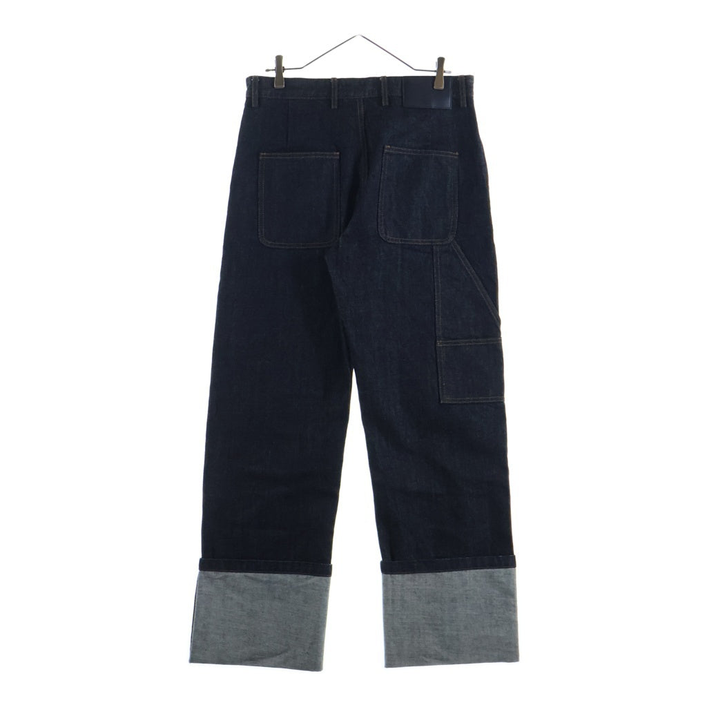 entire studios(エンタイア スタジオ) 25AW CUFF JEAN RAW ストレートデニムパンツ インディゴ ESM-W25-11011-RA