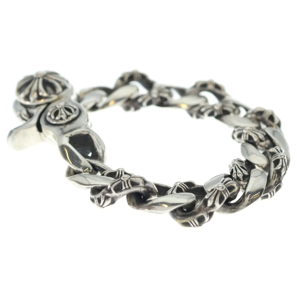 CHROME HEARTS(クロムハーツ) FNCY CHN LNK ファンシーリンククリップオールドブレスレット 13リンク シルバー BCA145