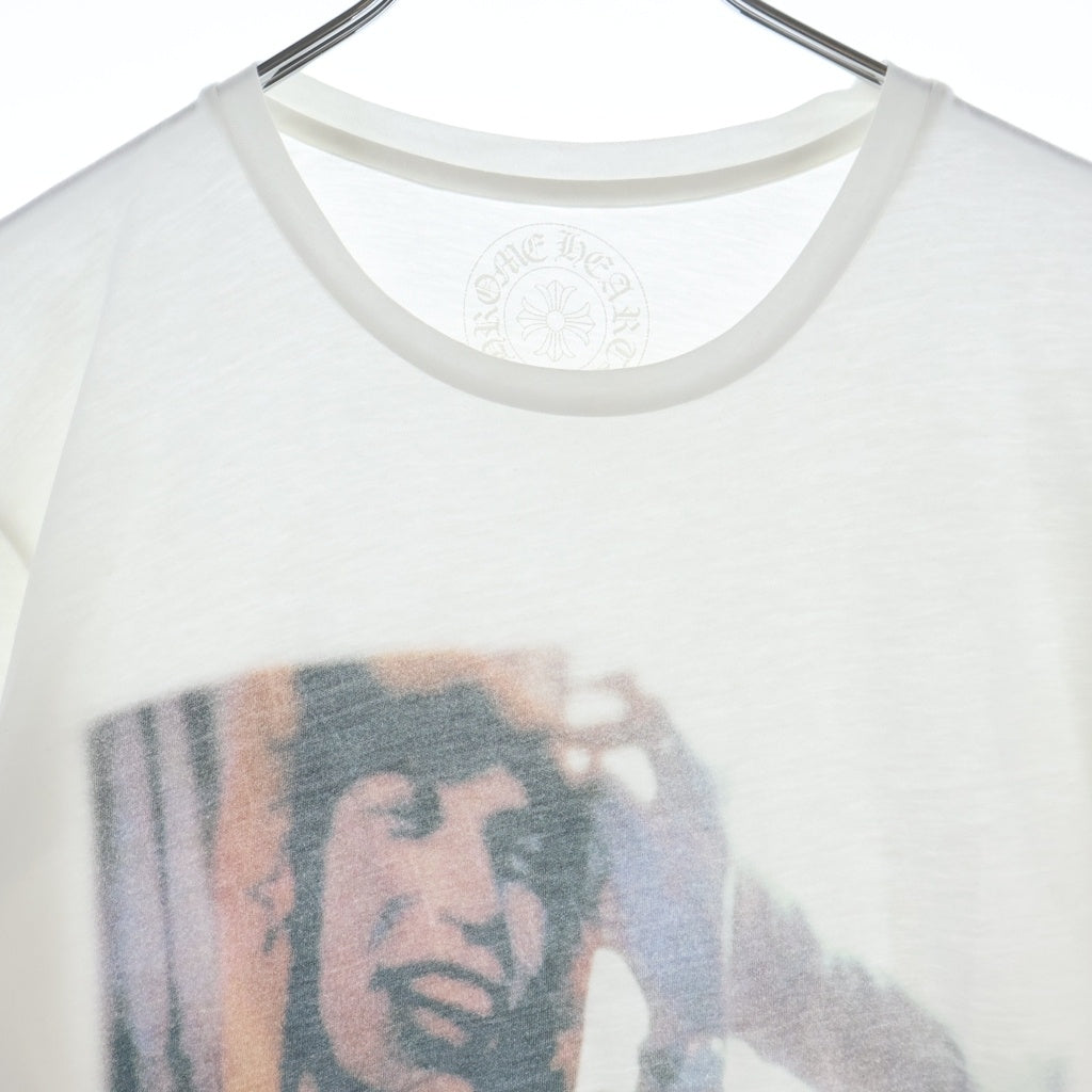 CHROME HEARTS(クロムハーツ) ×The Rolling Stones ローリングストーンズ フォトプリント半袖Tシャツカットソー