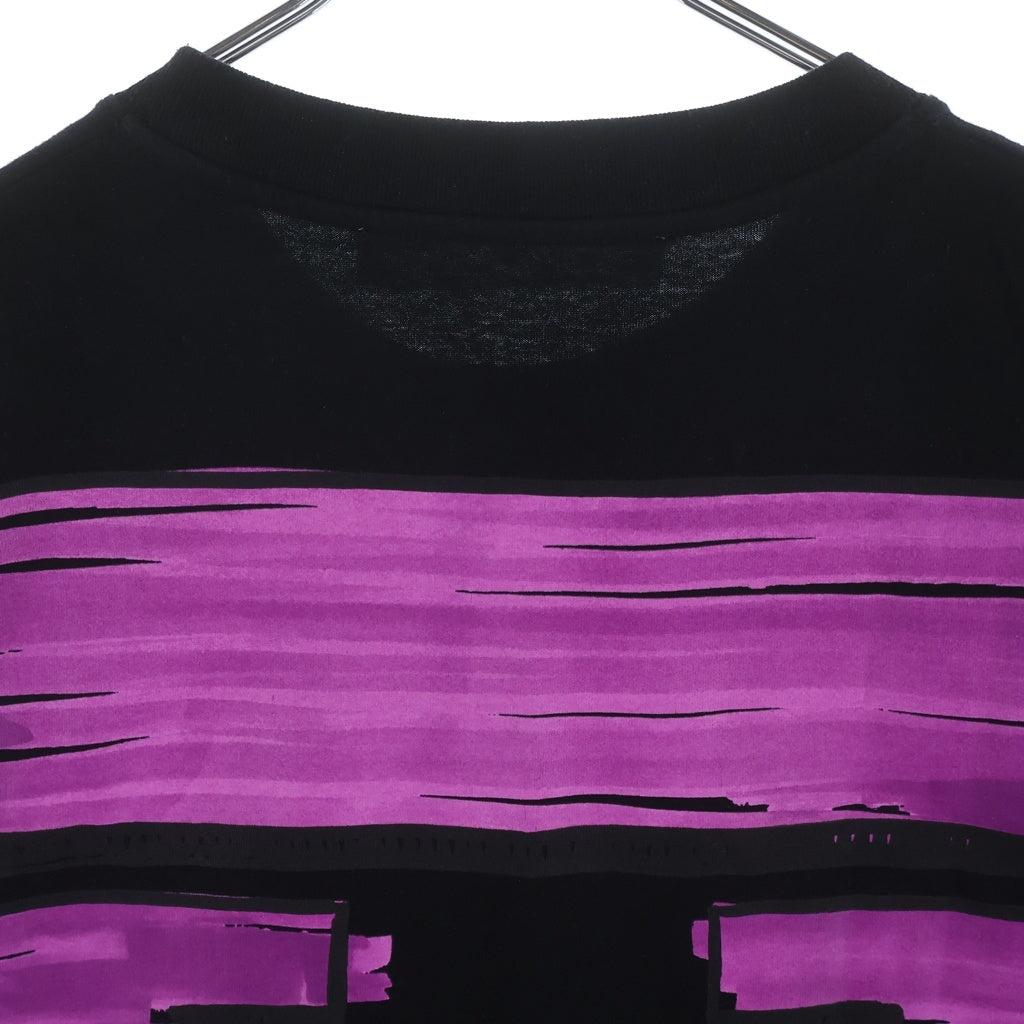 OFF-WHITE(オフホワイト) マーカー スリム ロゴ プリント Tシャツ 半袖カットソー ブラック OMAA027R21JER003