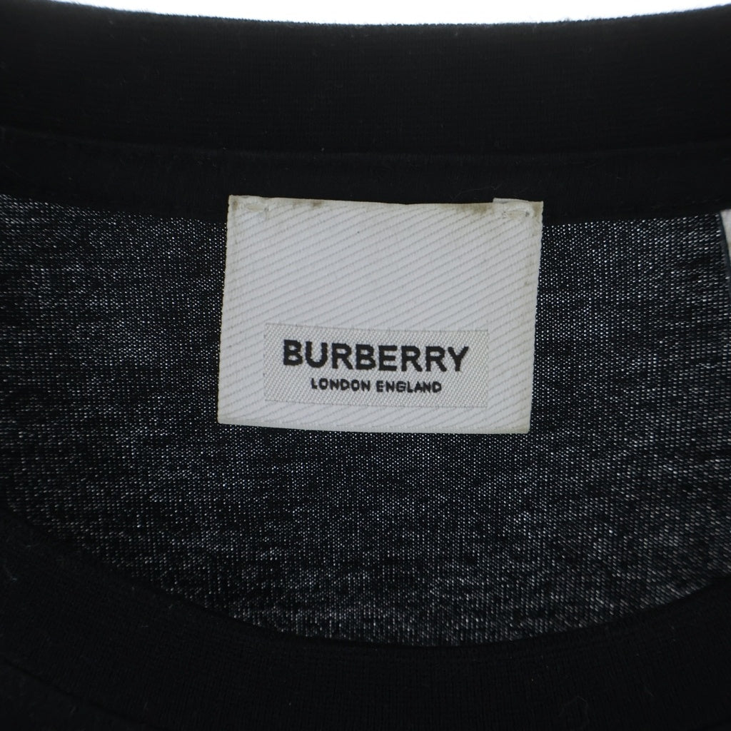 BURBERRY(バーバリー) 22SS HORSEFERRY PRINT TEE Tシャツ 半袖カットソー ブラック 8040694