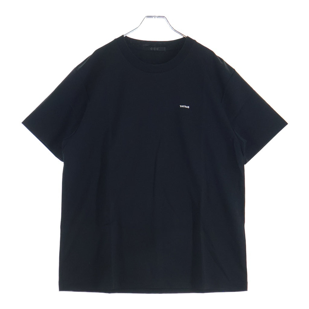 TATRAS(タトラス) フロントロゴ Tシャツ 半袖カットソー ブラック MTAT22S8195-M