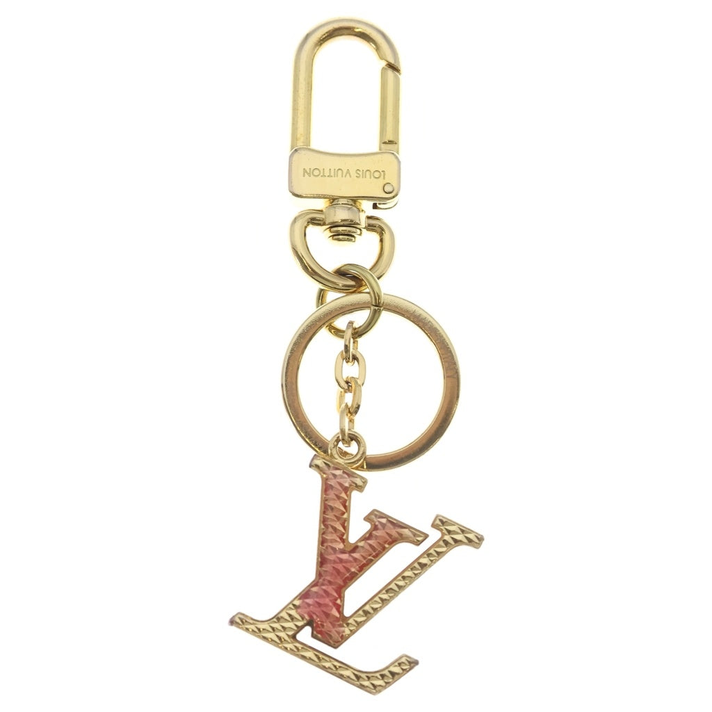 LOUIS VUITTON(ルイヴィトン) ポルトクレ LVギヨーシュ キーリング ゴールド N69557