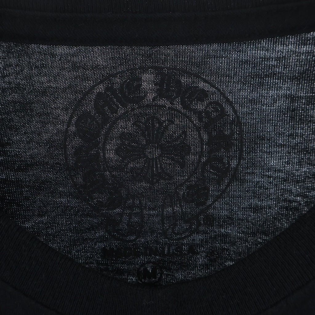 CHROME HEARTS(クロムハーツ) CH L/S T-SHIRT バックスクロールロゴ 長袖Tシャツ ロンT ブラック