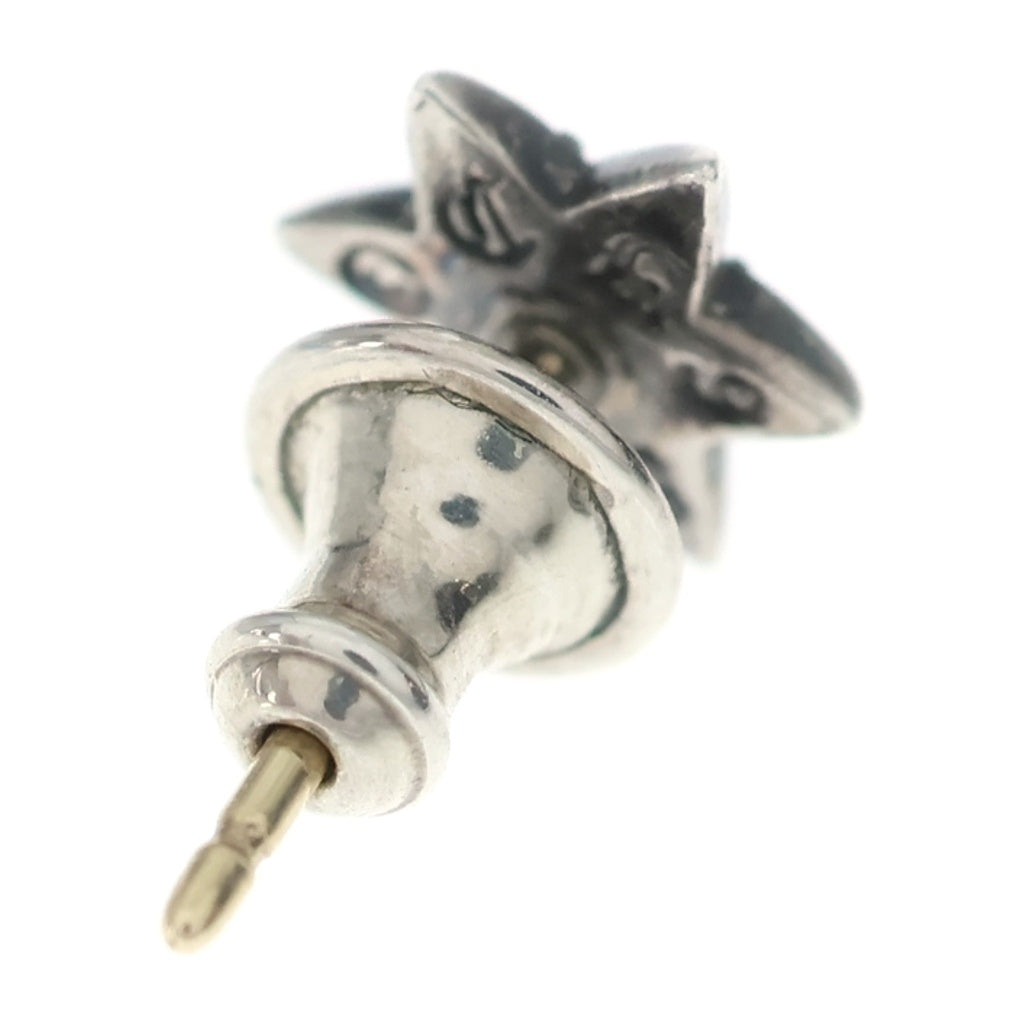 CHROME HEARTS(クロムハーツ) CO STAR DMND スタースタッド 1ダイヤ ピアス シルバー