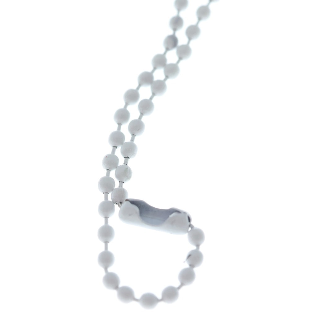 CHROME HEARTS(クロムハーツ) RUBBER BS FLUER ラバーフレア シリコンネックレス ホワイト