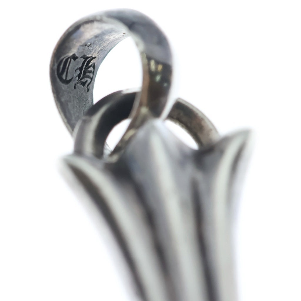 CHROME HEARTS(クロムハーツ) CH CRS LG W/BALE Wベイル ラージCHクロスペンダントトップ シルバー BCA215
