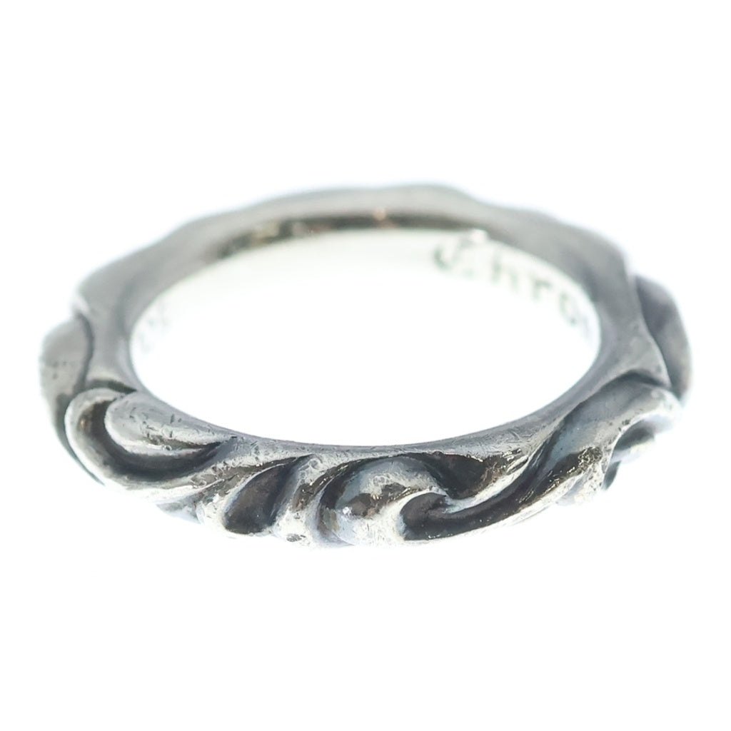 CHROME HEARTS(クロムハーツ) SCRL BAND スクロールバンド リング シルバー BCA351