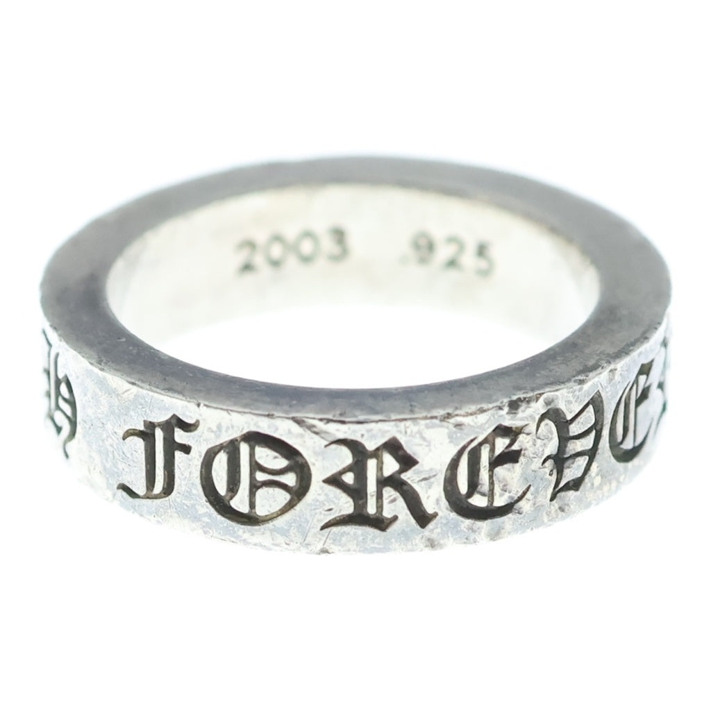 CHROME HEARTS(クロムハーツ) 6mm SPACER FOREVER 6mmスペーサーリング フォーエバーシルバーBCA337