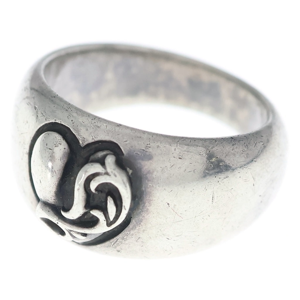 CHROME HEARTS(クロムハーツ) HEART IN BAND ハートインバンド シルバーリング