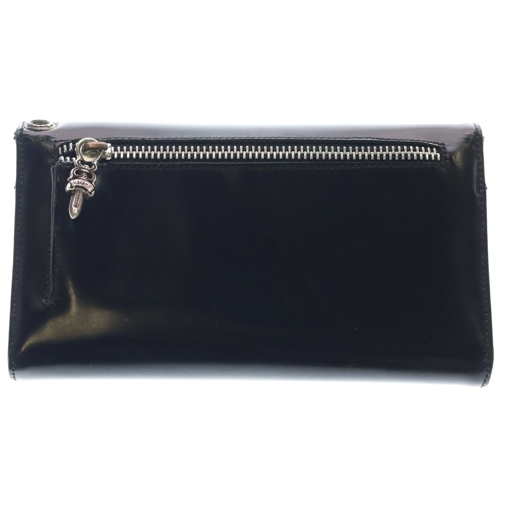 CHROME HEARTS(クロムハーツ) WAVE ウェーブ レザーウォレット 財布 ブラック
