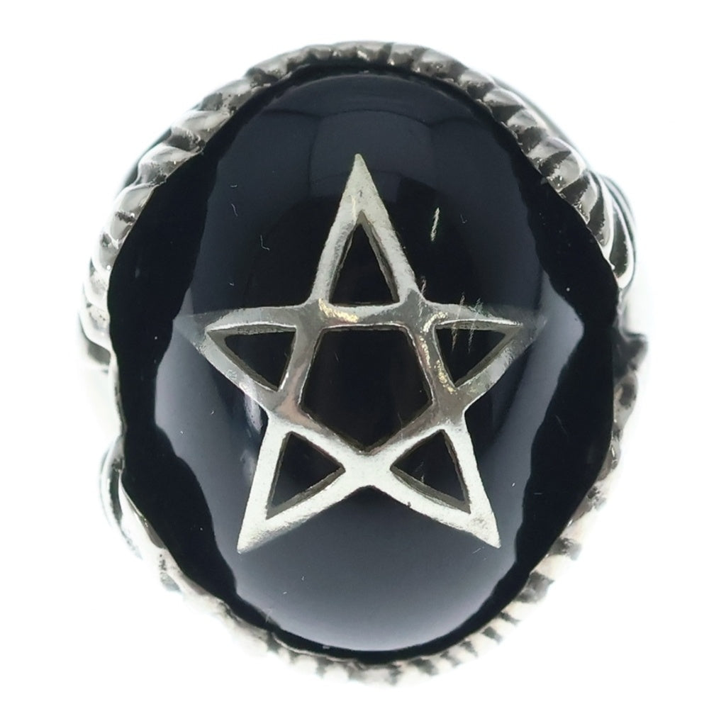 ALEX STREETER(アレックスストリーター) Devil Heart Ring デビルハートリング シルバー/ブラック