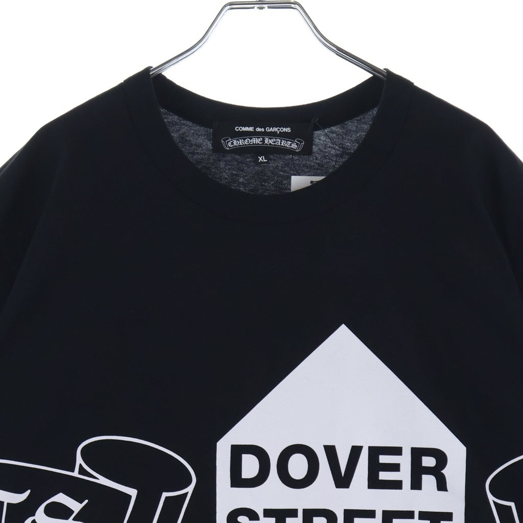 CHROME HEARTS(クロムハーツ) ×DOVER STREET MARKET クロムハーツ ドーバーストリートマーケット DSM 半袖Tシャツカットソー ブラック