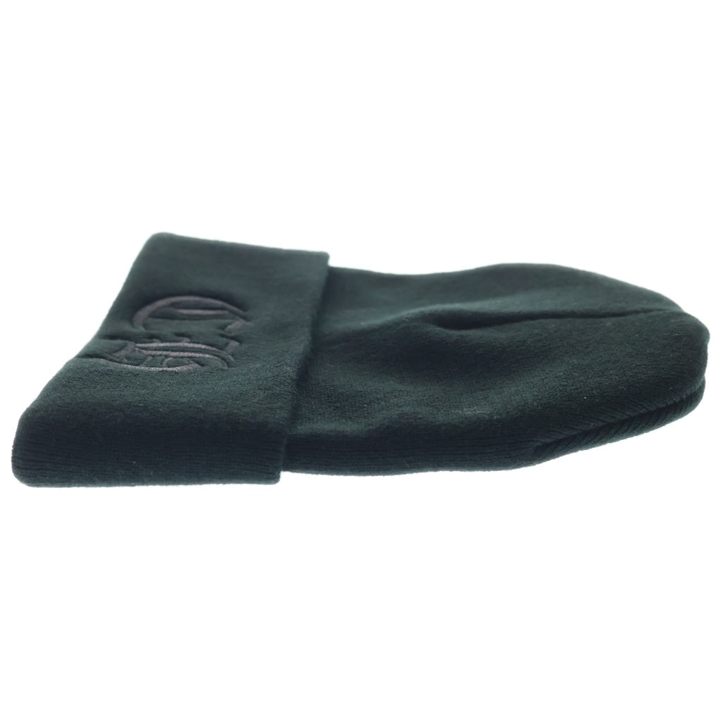 CHROME HEARTS(クロムハーツ) CH Logo Embroidery Acrylic Beanie CHロゴ刺繍ビーニー ニット帽 ブラック