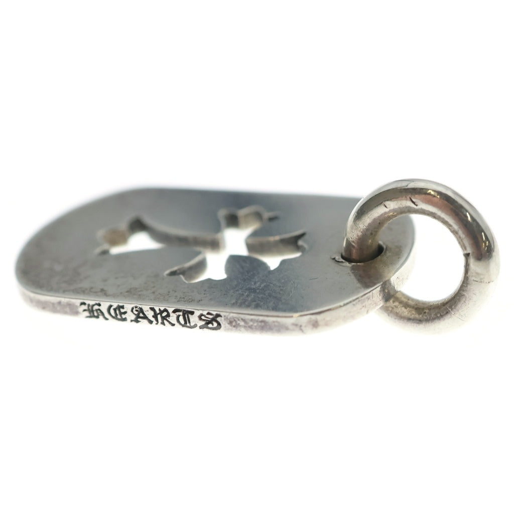 CHROME HEARTS(クロムハーツ) D TAG SML CO CRS カットアウトクロスドッグタグ スモール ペンダントトップ シルバー BCA242