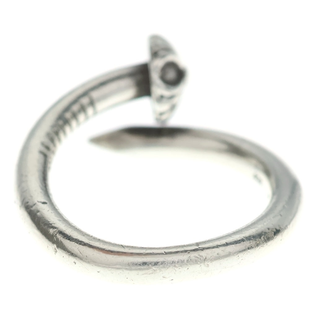 CHROME HEARTS(クロムハーツ) NAIL CRSBALL ネイル クロスボール リング シルバー BCA349