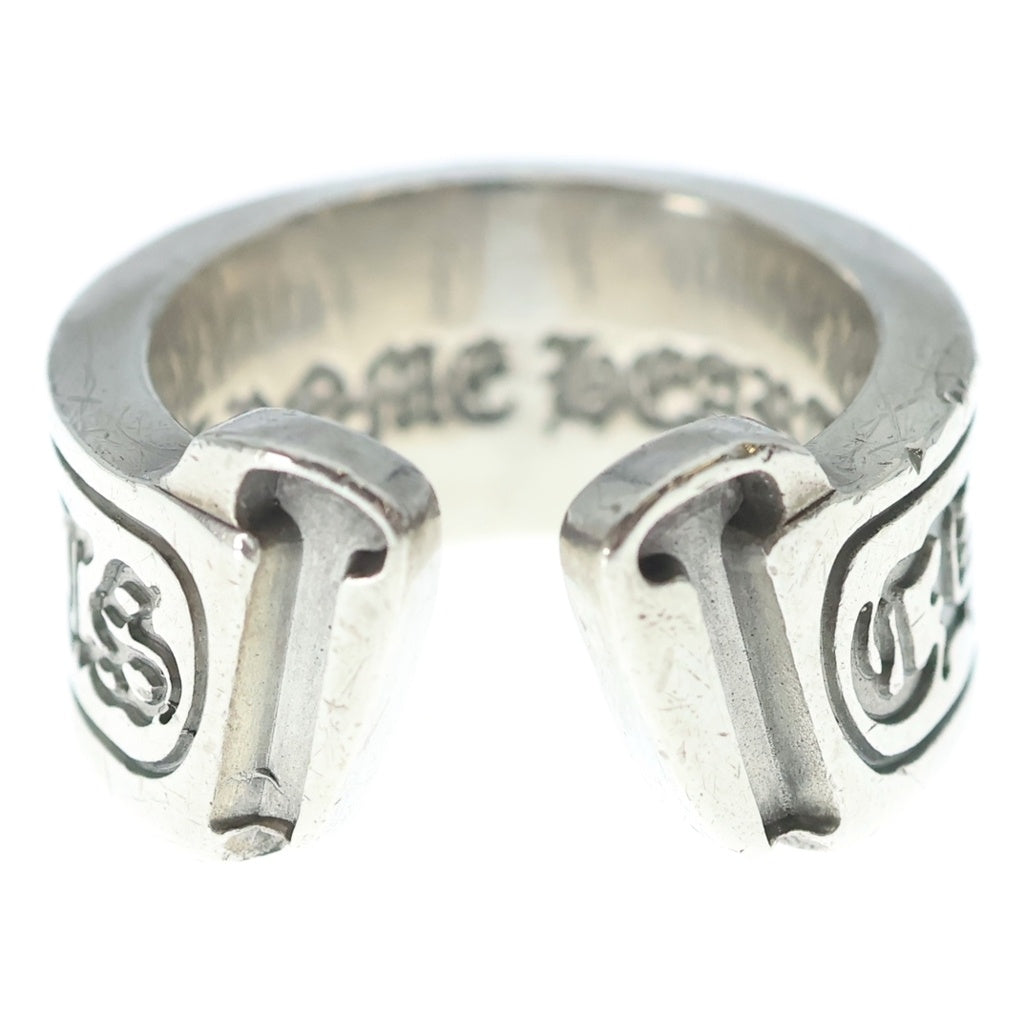 CHROME HEARTS(クロムハーツ) LG SCROLL LABEL ラージスクロールラベル リング シルバーBCA383