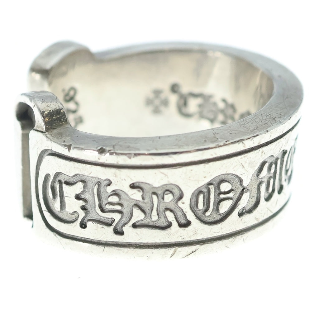 CHROME HEARTS(クロムハーツ) LG SCROLL LABEL ラージスクロールラベル リング シルバーBCA383