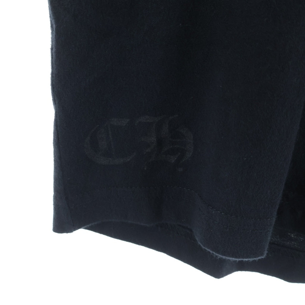 CHROME HEARTS(クロムハーツ) HORSESHOE S/S TEE ホースシュープリント ポケット半袖Tシャツ カットソー ブラック