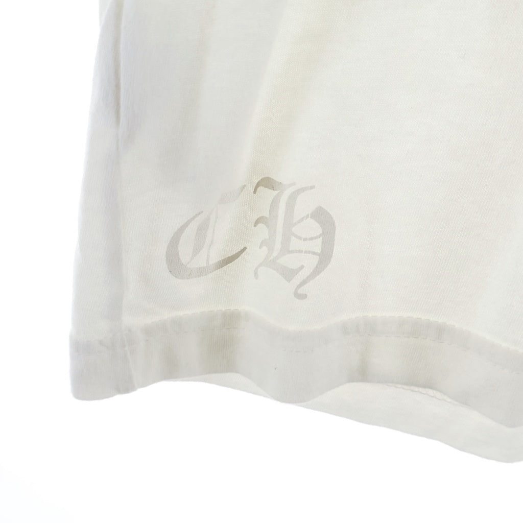 CHROME HEARTS(クロムハーツ) HORSESHOE S/S TEE ホースシュープリント ポケット半袖Tシャツ カットソー ホワイト