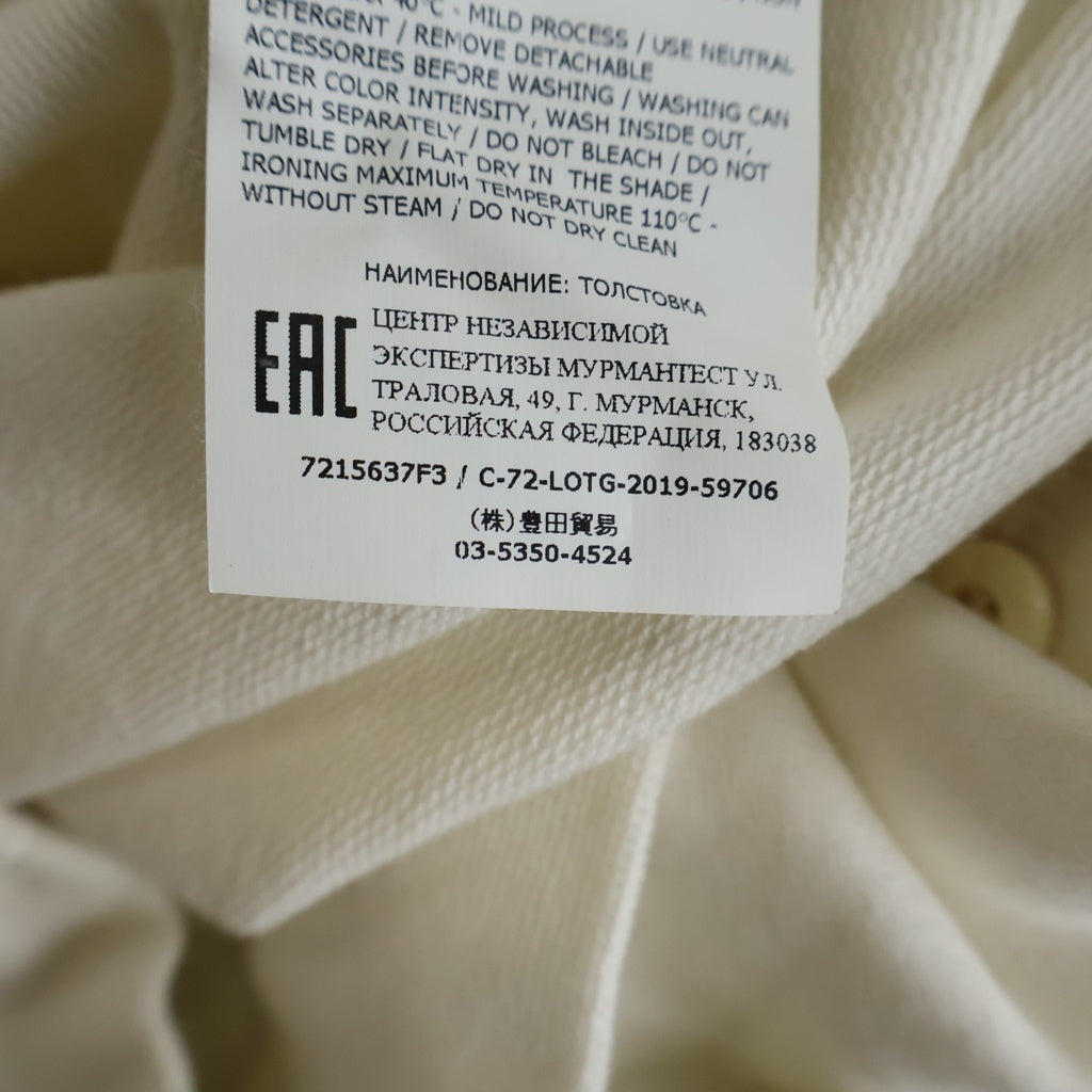 STONE ISLAND(ストーンアイランド) 20SS GHOST PIECE CREW SWEAT ゴーストピース ワッペンロゴ クルーネック スウェット トレーナー ホワイト