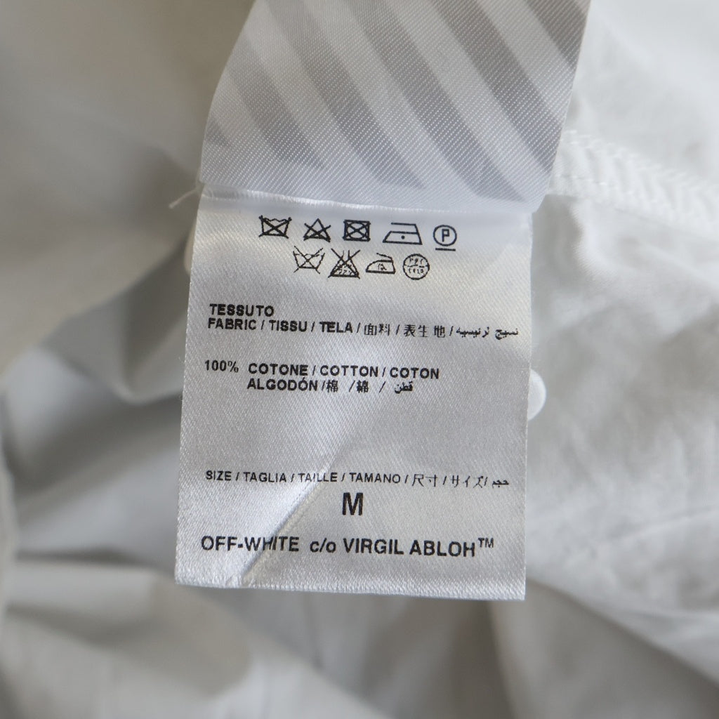 OFF-WHITE(オフホワイト) OTHELOS SCORPION バックプリント 半袖シャツ ホワイト