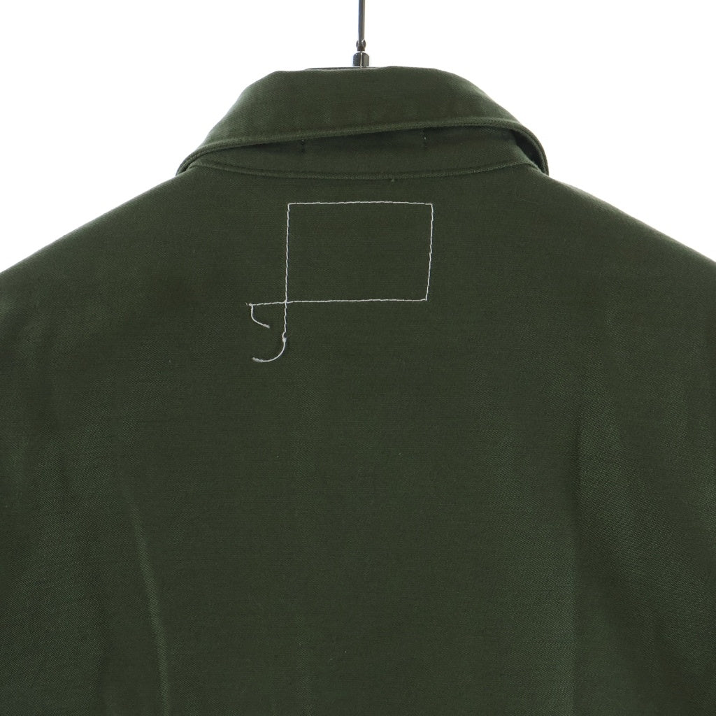 WTAPS(ダブルタップス) ミリタリーシャツジャケット グリーン BRDT-SHM01