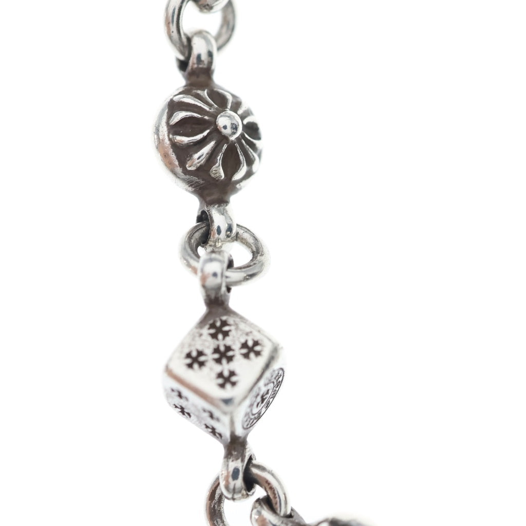 CHROME HEARTS(クロムハーツ) DICE NO1 CRSBL ダイスクロスボール ブレスレット シルバー