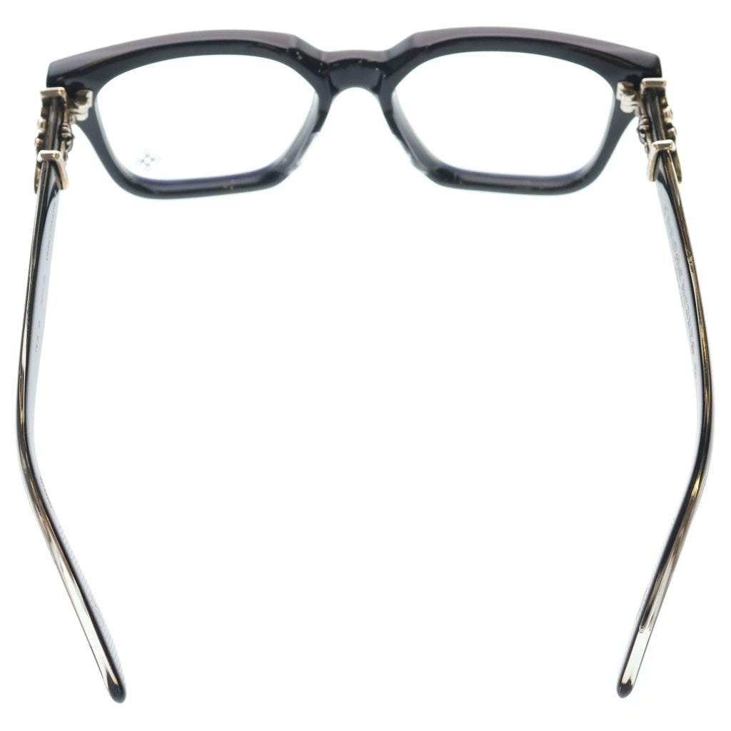 CHROME HEARTS(クロムハーツ) VAGILLIONAIRE 2 ダガーテンプル ウェリントンアイウェア 眼鏡 ブラック/シルバー