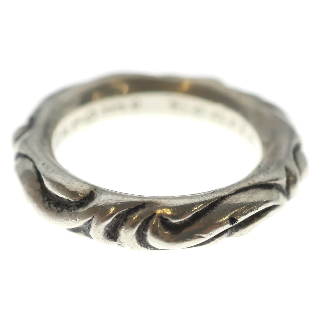 CHROME HEARTS(クロムハーツ) SCRL BAND スクロールバンド リング シルバー BCA351