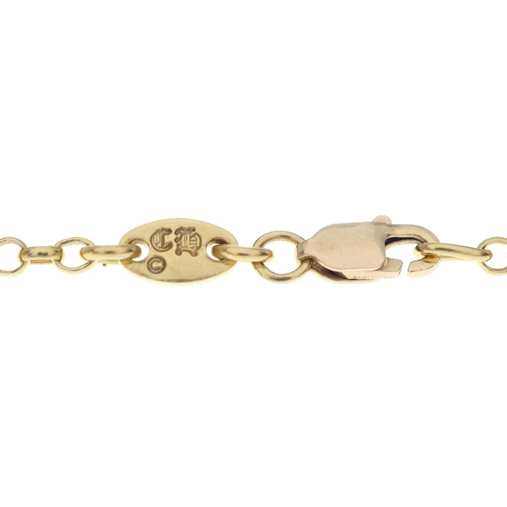 CHROME HEARTS(クロムハーツ) 22K NECKCHAIN R18 ロールチェーンネックレス 18inch ゴールド